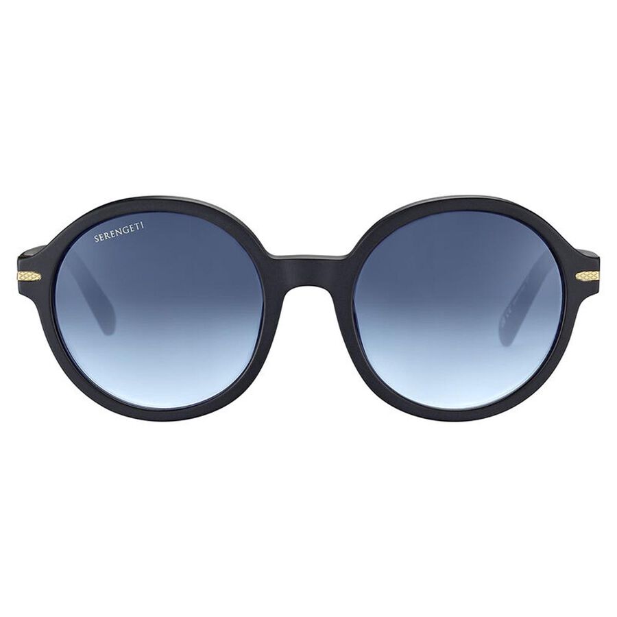 JOAN, Matte Black-Mineral Polarized Blue Gradient Cat 2 to 3, hi-res